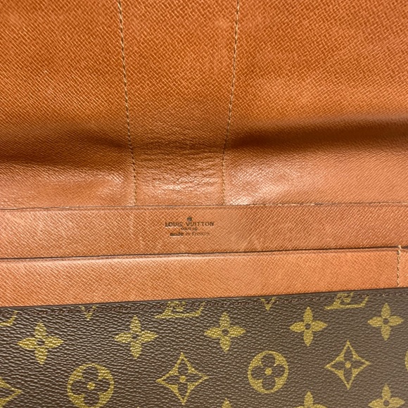 Louis Vuitton LV Brief Case Browns Monogram VINTAGE - Picture 5 of 14